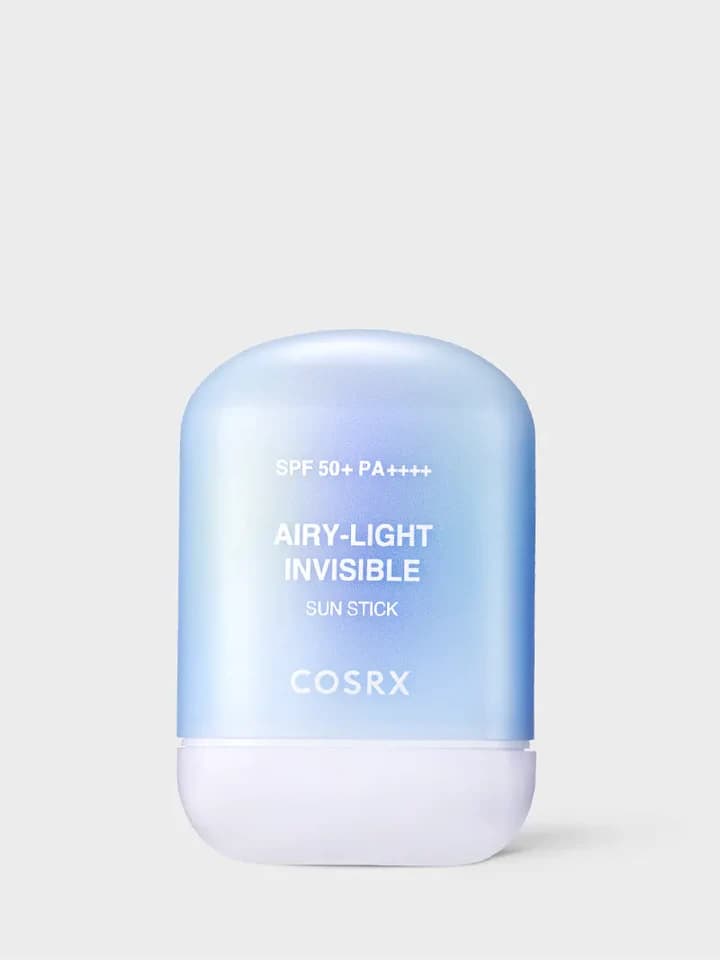 COSRX ВЪЗДУШНО ЛЕК НЕВИДИМ СЛЪНЦЕЗАЩИТЕН СТИК SPF50+ PA++++ 19Г