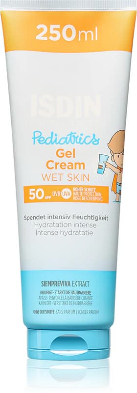 ИСДИН СЛЪНЦЕЗАЩИТЕН ГЕЛ КРЕМ ЗА ДЕЦА ВОДОУСТОЙЧИВ SPF50+ 250МЛ