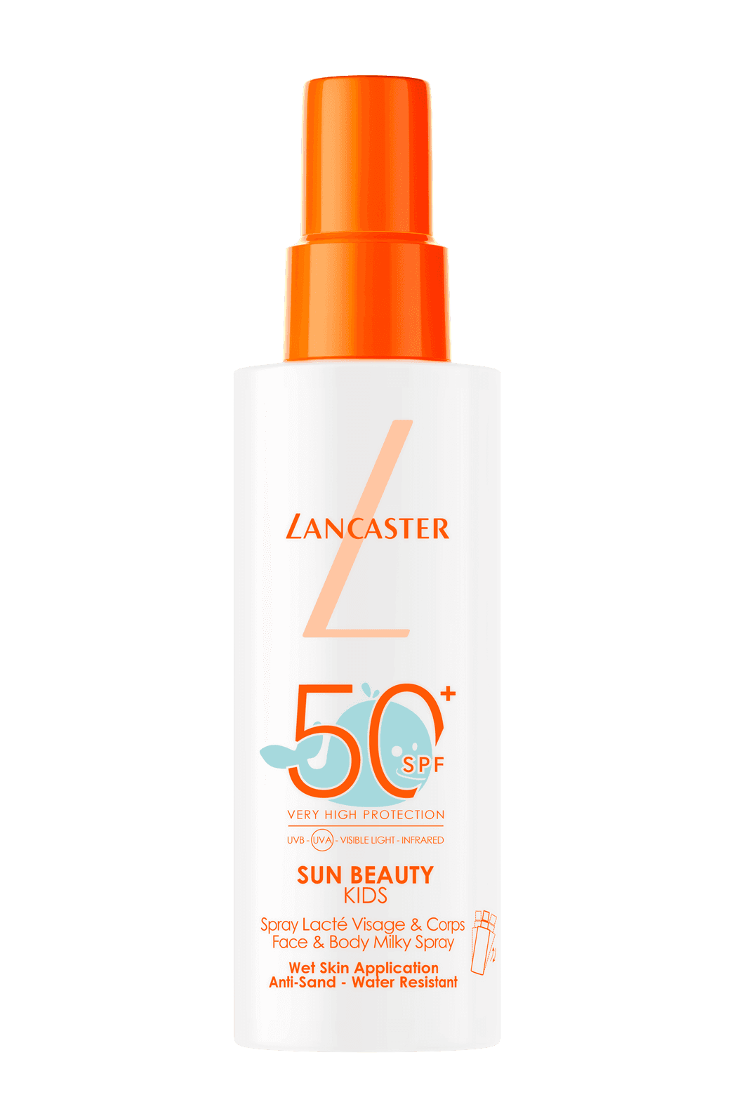 ЛАНКАСТЪР SUN BEAUTY СПРЕЙ МЛЕЧЕН ДЕЦА SPF50+ 150МЛ