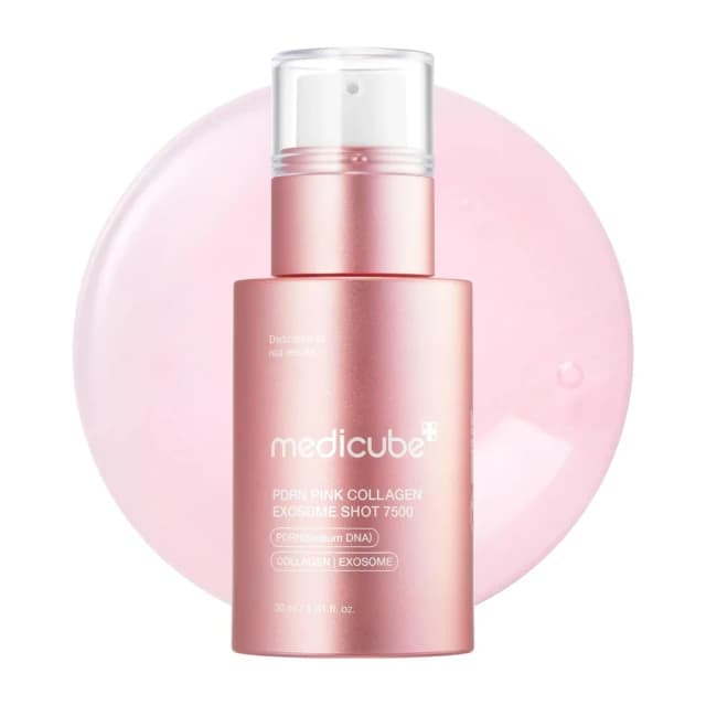 MEDICUBE PINK PDRN ЕXOSOME СЕРУМ ШОТ 7500 ИНТЕНЗИВЕН 30МЛ